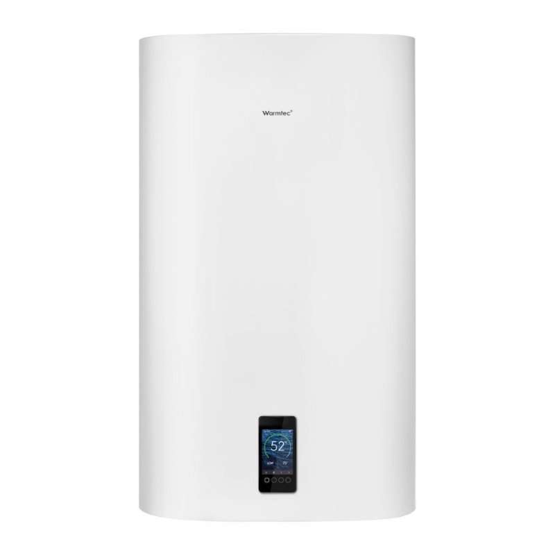 Електрически бойлер Warmtec BPC80-B, 80л, Wi-Fi, бял, 55.5x92x35см