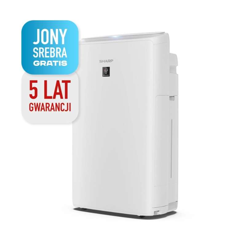 Пречиствател за въздух, Sharp UA-KIN52E-W, 2 в 1, 306m3/h, бял, 38m2