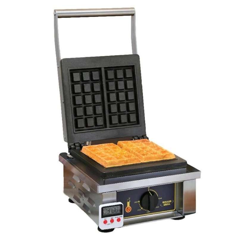 Гофретник Roller Grill, За класически правоъгълни вафли, Мощност 1600 W, Размер на вафлата 10x17x2, 2 см, Контрол на температурата на течността до 300 °C