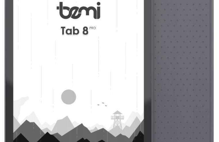 Четец за електронни книги Bemi Cognita Tab 8 Pro, 32GB, 7.8″, сив, E-Ink Carta екран, Wi-Fi 5, Bluetooth
