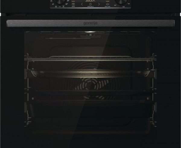 Фурна за вграждане Gorenje BOS6737E20FBG, Електрическа, 77 л, 13 автоматични програми, Електронно управление, Aquaclean, Клас A, Черна