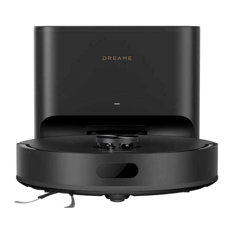 Робот прахосмукачка Dreame F20 Plus, с функция за мопиране, черен, акумулаторен, капацитет 0.22 l