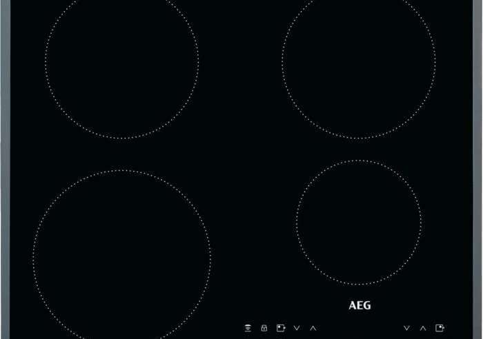 Индукционен плот за вграждане AEG IKB64301FB, Мощност 7350W, 4 нагревателни зони, Черен