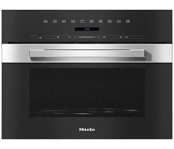 Фурна за вграждане Miele M 7240 TC D EDST/CLST, 46 л, 900 W, Дигитална, DirectSensor, LED осветление, Черен
