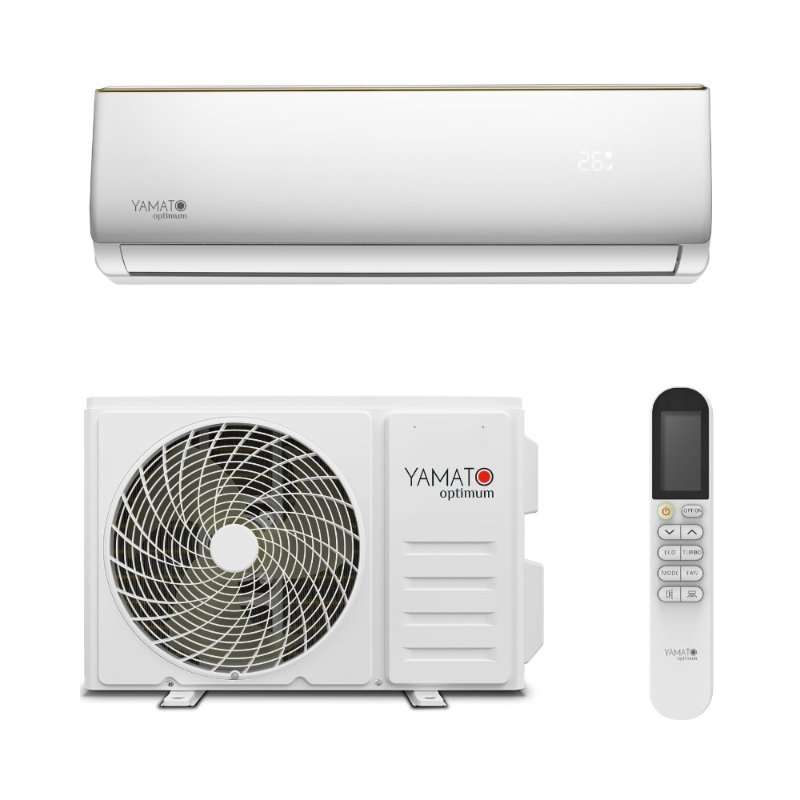 Климатик Yamato Optimum YW09T2n, серия 2025, 9000 BTU, клас A++/A+, Wi-Fi, инверторен, Golden Fin, включен монтажен комплект