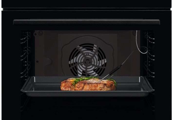 Фурна за вграждане Electrolux LOD8C39Z, 72 л, SteamBake – готвене на пара, Каталитично самопочистване (отзад), 169 предварително зададени програми, Дигитален дисплей, Сензорно управление, Грил, Сензор за готвене, Конвекция, Енергиен клас A+, Черно стъкло