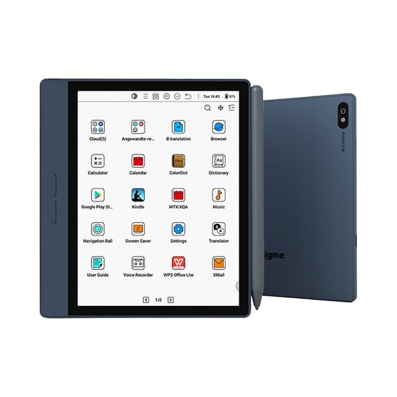 Електронна книга Bigme B7, 7″ цветен, тъчскрийн, 4G, 8GB RAM, 128GB, черен