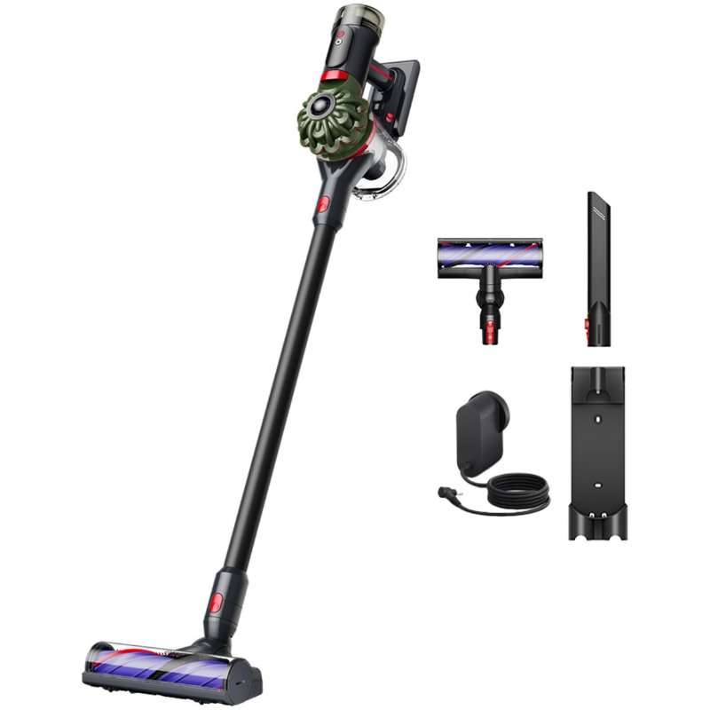 Вертикална прахосмукачка Dyson V8 Cyclone 2026, Moulded Army Green/Black