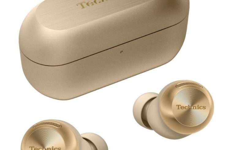 Слушалки тип „тапи“ Technics EAH-AZ100E-N ANC златни 21x26x25mm