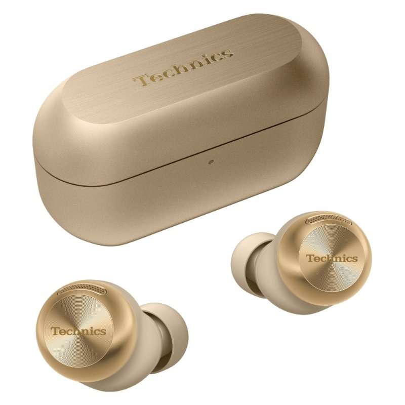 Слушалки тип „тапи“ Technics EAH-AZ100E-N ANC златни 21x26x25mm