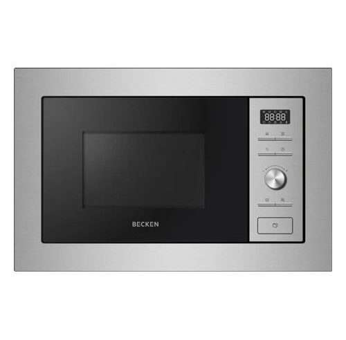 Вградена микровълнова фурна BECKEN BBIMW8916IX, 28 L, с грил, инокс