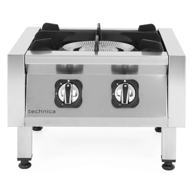 Газова печка, Technica Silver Line 17.0 kW, 500x500x350 мм