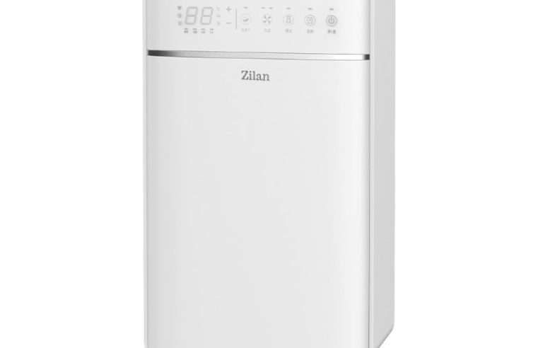 Мобилен дехумидификатор Dryzon16, капацитет 16 L/ден, резервоар 2.5 L, цифров дисплей ZILAN / ZLN1065