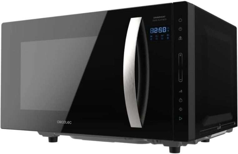 Микровълнова фурна Cecotec GrandHeat 2300 Flatbed Touch, 800 W, 23 л, черен