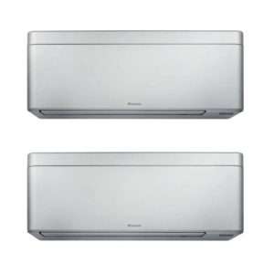 Двоен сплит климатик Daikin Stylish с две вътрешни тела, 7000 BTU Сребристи, 2xFTXA20CS + 2MXM40A, 5 ГОДИНИ ГАРАНЦИЯ