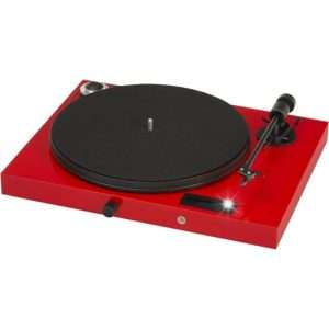 Грамофон Pro-Ject Juke Box E, Bluetooth, 2x50W, черен, бял, червен, 415x118x334mm