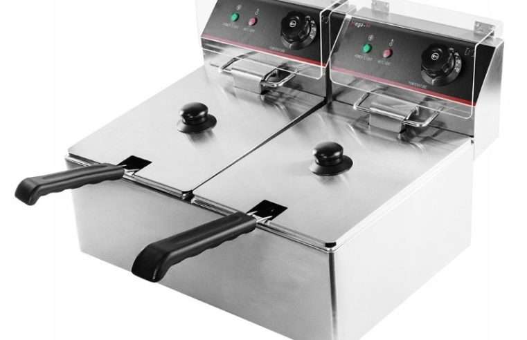 Електрически фритюрник Mega-M 2x8L двоен 6600W