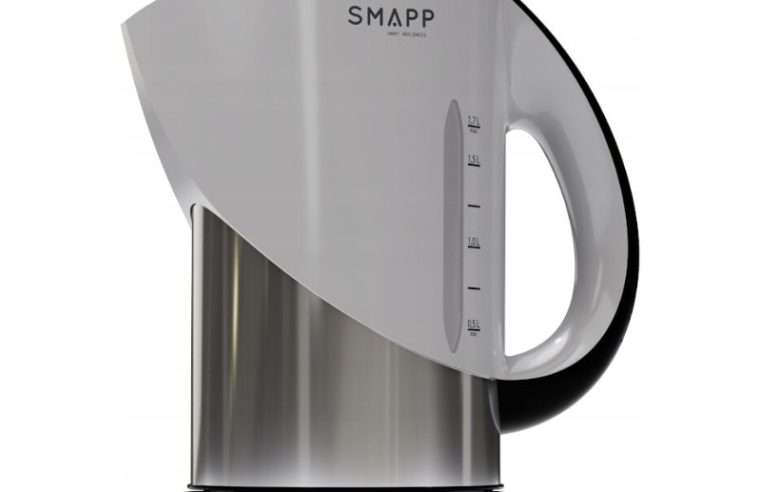 Електрическа кана SMAPP 442.1, 2200W, 1.7л, графит, инокс-пластмаса, 220x170x220мм