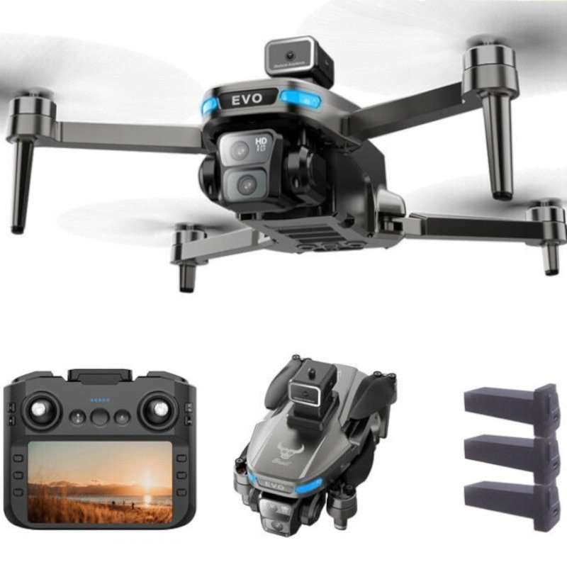 Дрон SG901 Max, 3 батерии 3800 mAh, GPS, избягване на препятствия, 31x29x9cm, 196g
