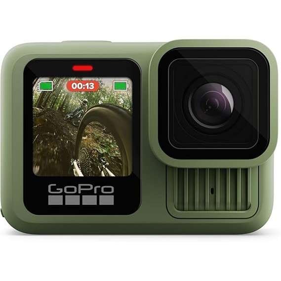 Спортна камера GoPro HERO13 Black, 27 Mpix, FullHD 1080p, водоустойчива