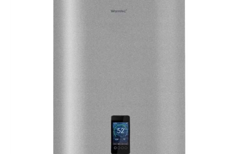 Електрически бойлер Warmtec BPC30-S 30л 2000W Wi-Fi сребрист 43,5×63,5×26см