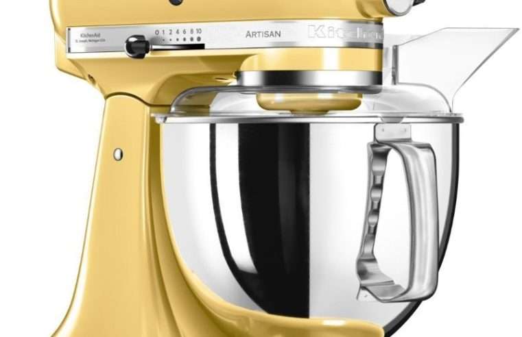 Миксер с купа KitchenAid Artisan 5KSM175PSEMY, 300W, 4.8 л, Majestic Yellow