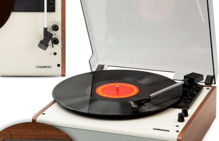 Грамофон Muse MT-102 Bluetooth бял 137x310x333mm