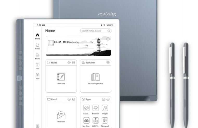 Електронен бележник PENSTAR eNote 2, 128GB, сив, 10.3 инча
