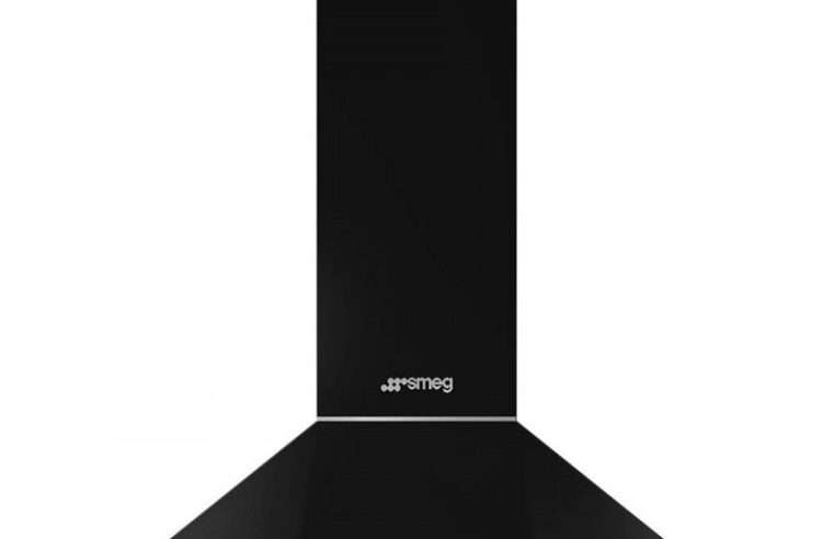 Абсорбатор SMEG Portofino KPF9BL, 275W, А+, 781 м3/ч, 3 скорости, 3 филтъра, Антивъзвръщателен клапан, Инокс, LED, Черен