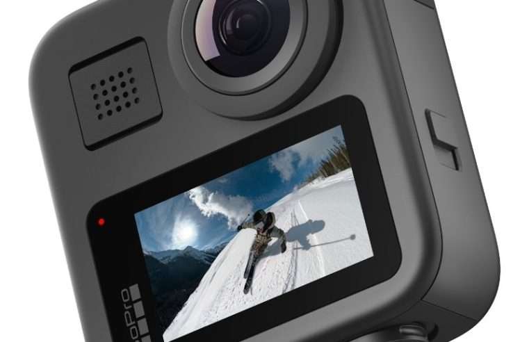 Спортна видеокамера Gopro MAX 360, 5.6K, Черна
