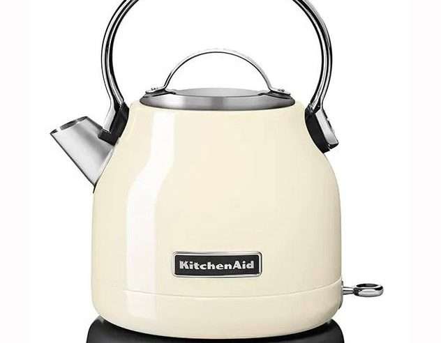 Електрическа кана Kitchen Aid Almond Crem 5KEK1222EAC, 2200W, 1.25 л, Крем