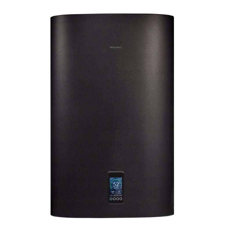 Електрически бойлер Warmtec BPC80-CZ, 80л, 2000W, Wi-Fi, черен, 55.5x92x35см