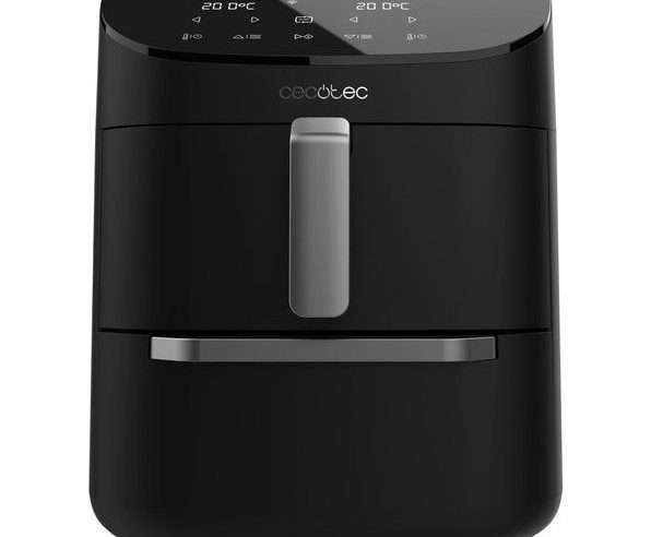 Фритюрник без масло Cecotec FoodCourt 11000 Connected, 11L, черен, 32×44.4x44cm, комплект от 2 кошници
