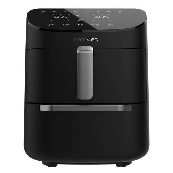 Фритюрник без масло Cecotec FoodCourt 11000 Connected, 11L, черен, 32×44.4x44cm, комплект от 2 кошници