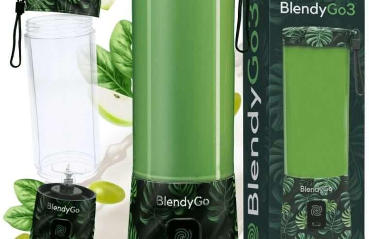 Преносим блендер BlendyGo3, компактен, безжично зареждане, 550 мл