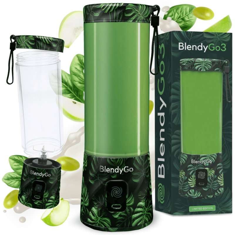 Преносим блендер BlendyGo3, безжично зареждане, 550 мл
