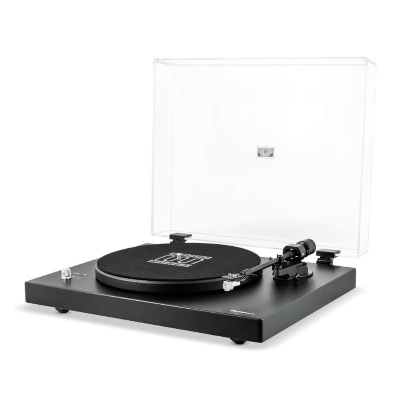 Грамофон Electromures EM 1023, Доза MM Audio-Technica AT-3600L, Bluetooth 5.0, Черен, 10″ x 12″