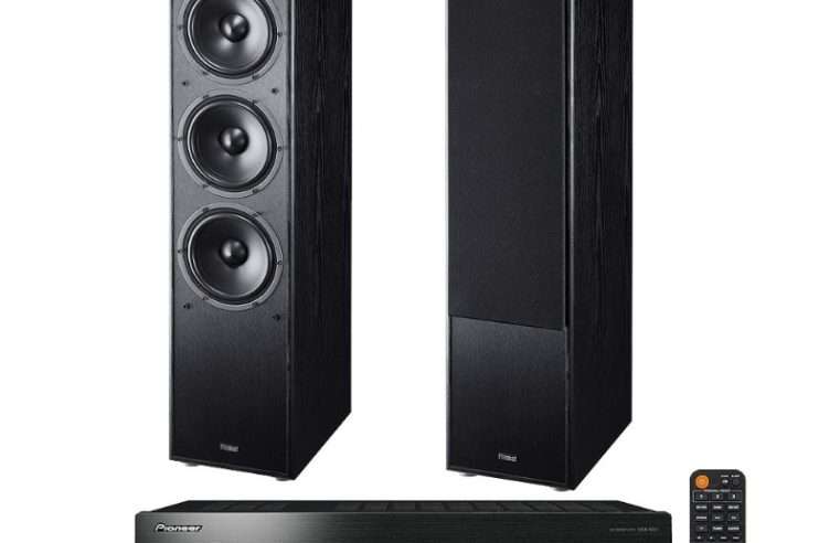 Аудио система Pioneer, VSX535 DAB, Стерео, Magnat Monitor S70, Черна
