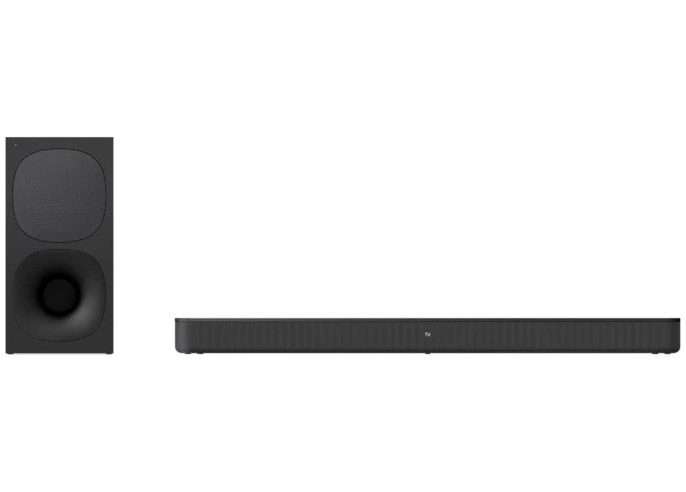 Soundbar Sony HT-S400, 2.1ch, 330 W, Bluetooth, Subwoofer wireless, Dolby Digital, Черен