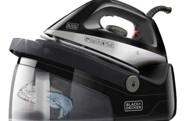 Парна станция BlackDecker BXSS2200E 2200W бяла керамика 1.5L