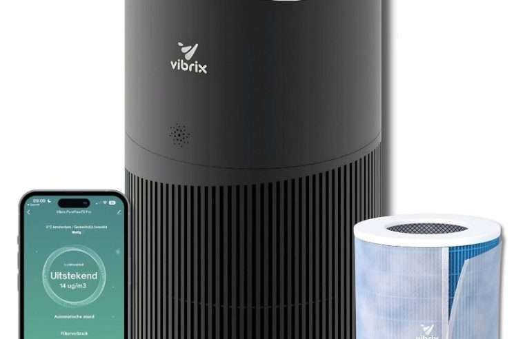 Пречиствател за въздух Vibrix PureFlow70 Pro, 150 м², HEPA филтър, йонизатор