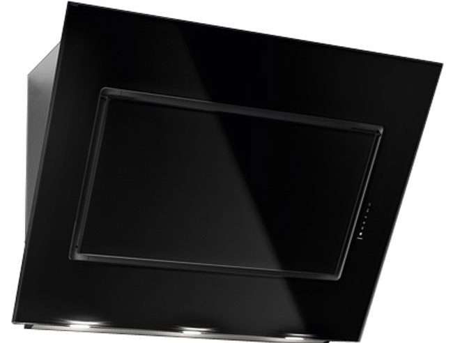 FALMEC QUASAR Green Tech стенен абсорбатор L=90 см, Клас A+++, Черно стъкло, 800 mc/h, Периметърно засмукване, Сензорно управление, LED, Таймер
