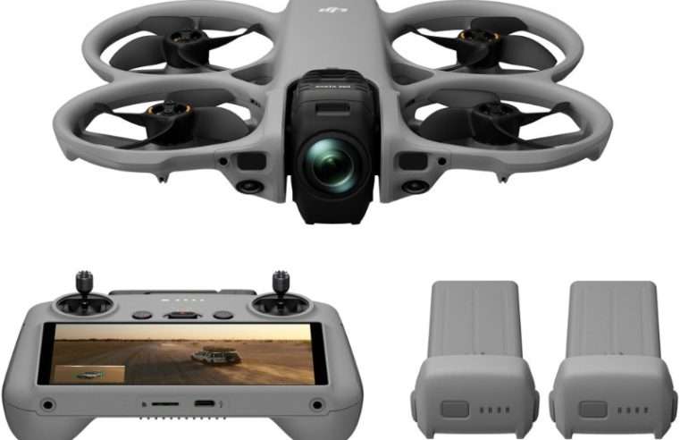 Дрон DJI Avata 360 Fly More Combo, 120MP, 8K/60fps HDR + Смарт контролер DJI RC 2