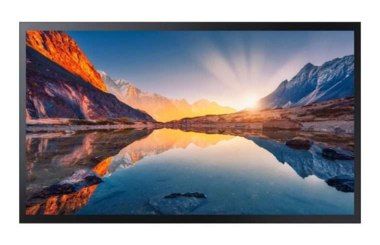 Samsung QMB-T Цифров билборд с плосък екран 139,7 cm (55″) Wi-Fi 400 cd/m² Черен сензорен екран Tizen 6.5 (LH55QMBTBGCXEN)