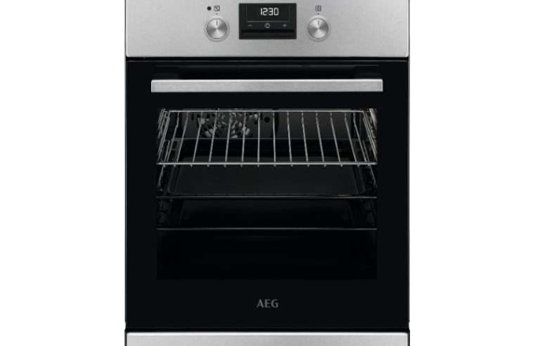 Готварска печка AEG CIB56491BM, Електрическа, Индукция 4 зони за готвене, Booster, SteamBake, AirFry, Таймер с електронен дисплей, Грил, Клас А, 50 см, Inox