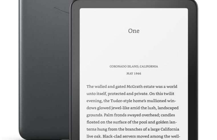 Четец на електронни книги Amazon Kindle Paperwhite Signature 2024 (12th Gen), 32 GB, Display 7″, Wi-Fi, IPX8, USB-C, Черен