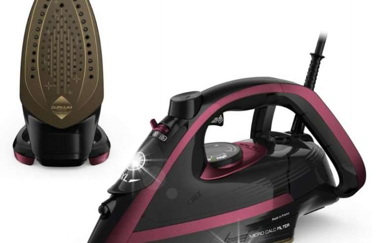 Парна ютия Tefal Puregliss FV8065, 3000 W, 50 гр/мин, 280 гр/мин, Durilium AirGlide, 280 мл