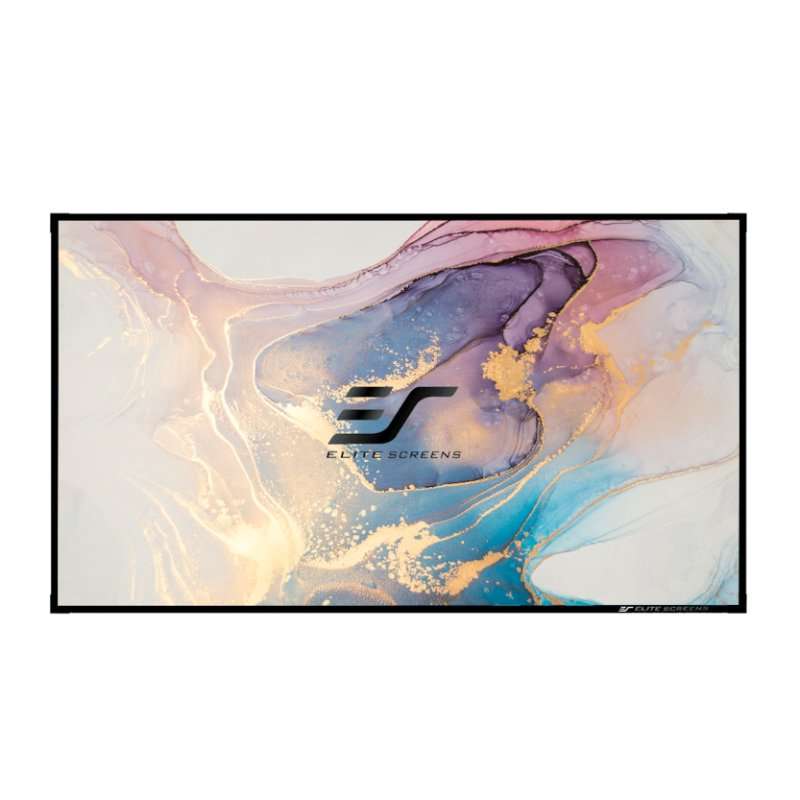 Прожекционен екран, Aeon, 16:9, UHD, 222 x 125 cm, черно/бяло