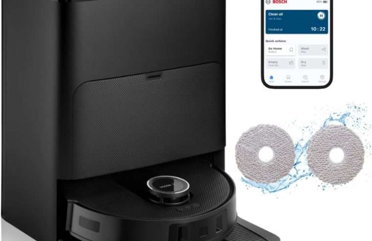 Робот прахосмукачка Bosch BCRDW3BAB, акумулаторна, 0.28l, черен