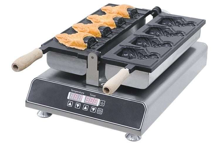 Професионален гофретник Гофретник Taiyaki над 8 броя GL-DY01-D CUKUS
